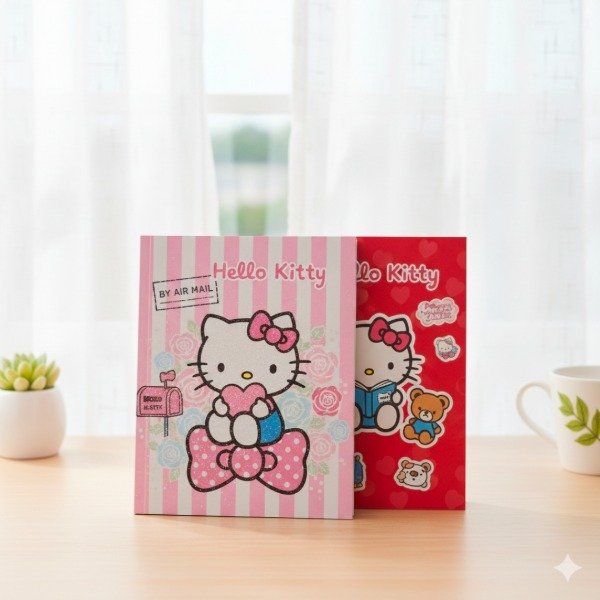 Producto - Cuadernos Hello Kitty tapa dura cada uno