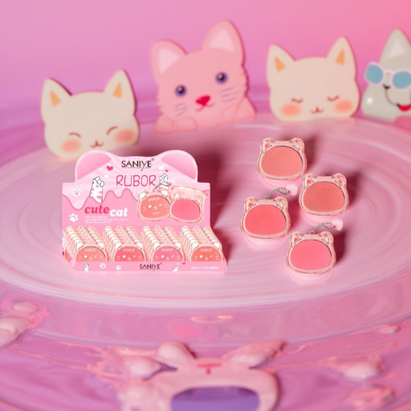 Producto - RUBOR EN POLVO CON LLAVERO - SANIYE