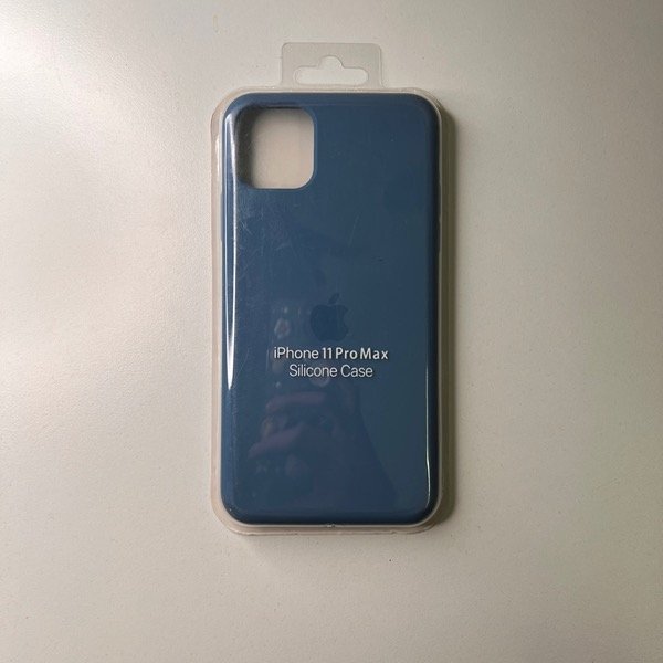 Producto - Funda silicona - 11 pro Max azul rey