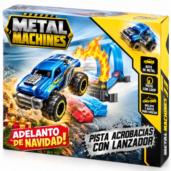 Producto - PISTA DE AUTO METAL MACHINES ROAD RAMPAGE - 0