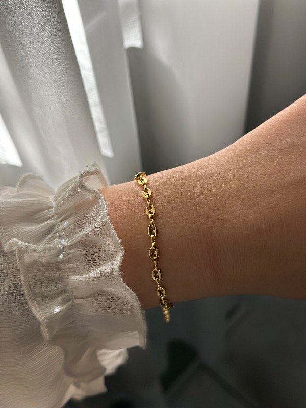 Producto - Pulsera gold caracoles