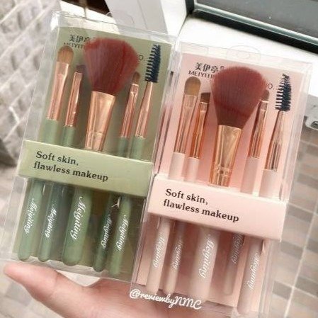 Producto - Set 5 brochas Soft Skin - Rosa