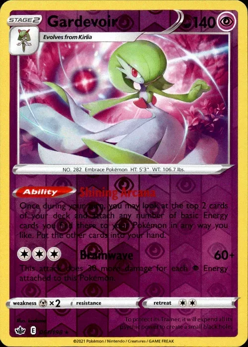 Producto - Gardevoir - 061/198 - Chilling Reign - Reverse Holo