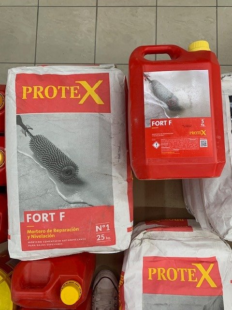 Producto - Mortero cementicio Fort F - Protex