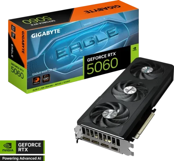 Producto - Placa De Video Gigabyte Geforce Rtx 5060 Eagle Max Oc 8gb - 0