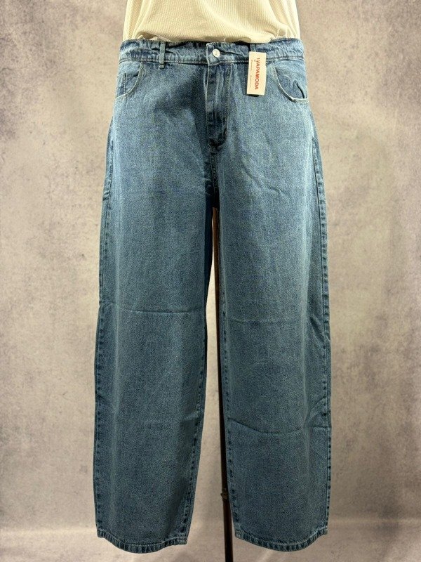 Producto - JEAN BAGGY RIGIDO CELESTE NEVADO
