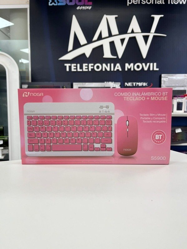 Producto - Teclado + Mouse Bluetooth Noga S5900