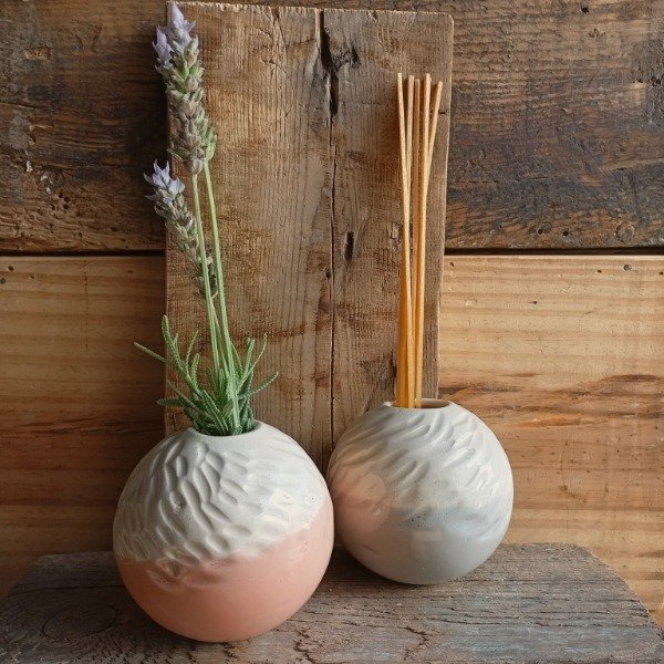 Producto - Florerito / Difusor - Natural y Rosa