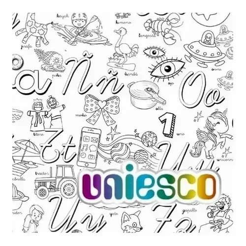 Producto - Laminas para colorear ABECEDARIO - DR