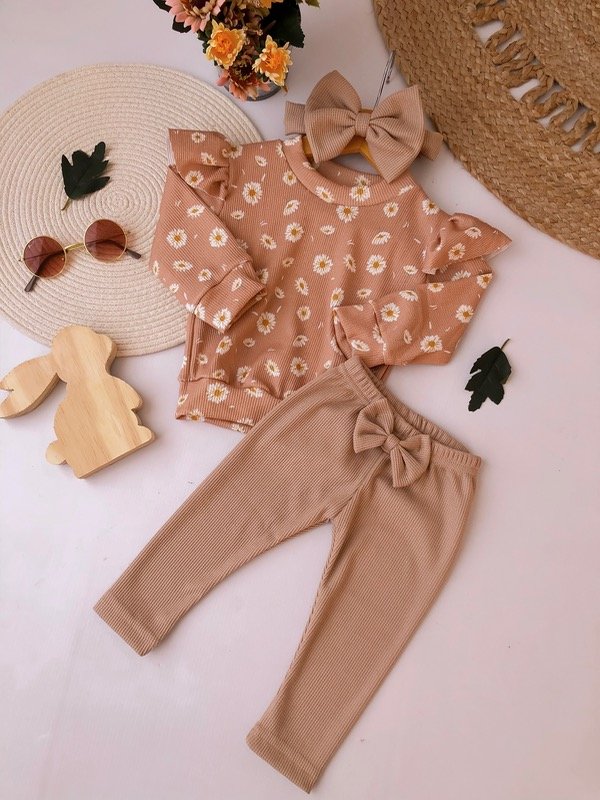 Producto - Trío wafle - Margarita Beige