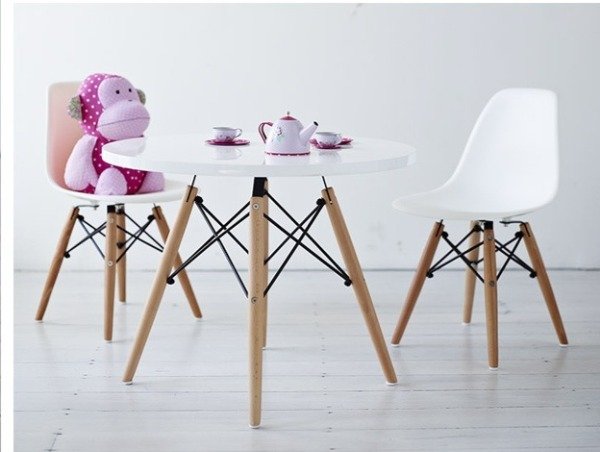 Producto - Silla nórdica kids pink