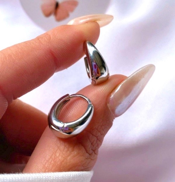 Producto - Argollitas Gota (16 mm)