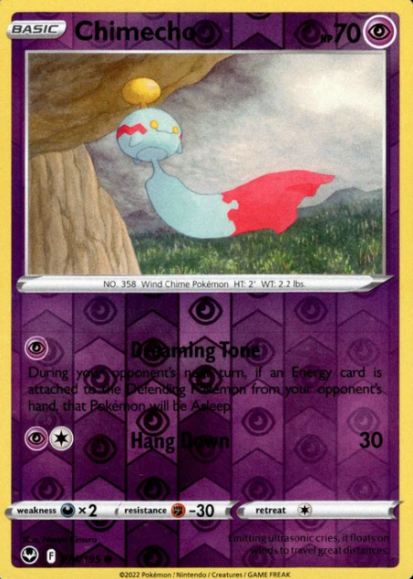Producto - Chimecho - 074/195 - Silver Tempest - Reverse Holo