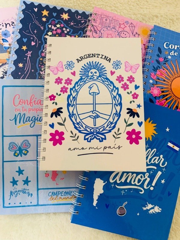 Producto - Cuaderno A5 "Amo mi pais"