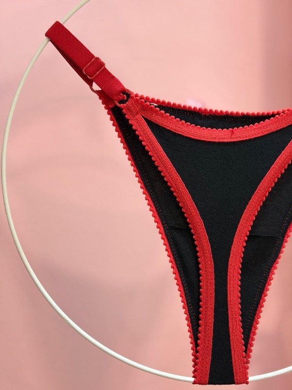 Producto - Regulable BELINDA (negra y roja) - 4