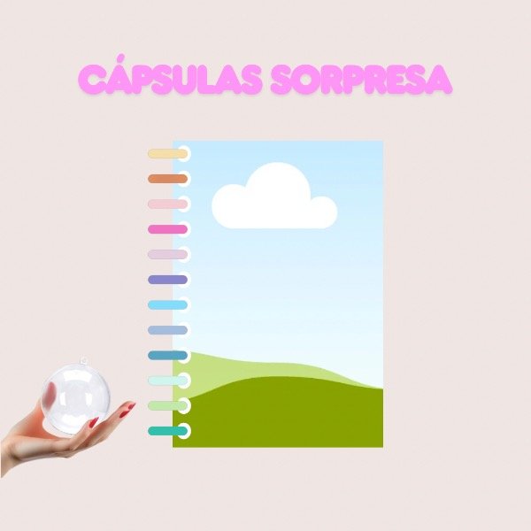 Producto - Cuadernos cápsula sorpresa