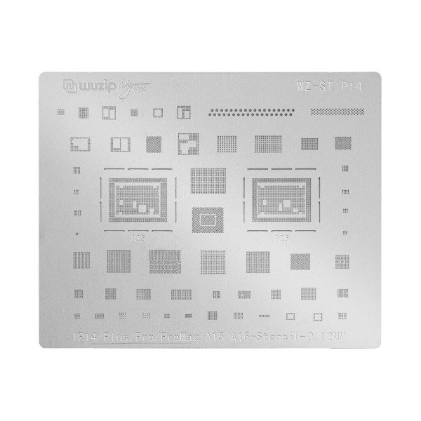 Producto - STENCIL WUZIP SILVER IPHONE 14 - plus - Pro max - pro