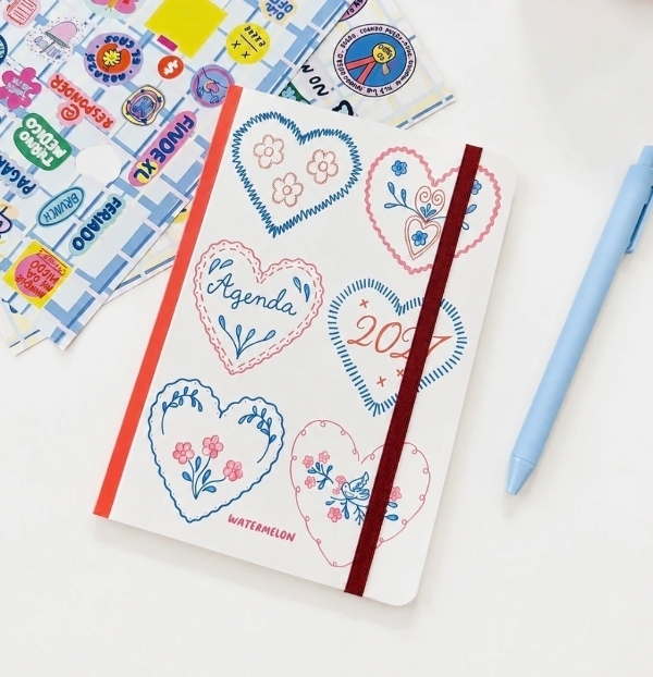 Producto - Agenda 2027 Compacta Amor Amor - 0
