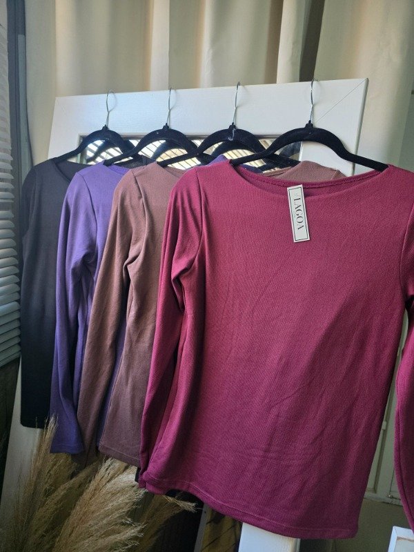 Producto - Cms19 polera lanilla escote bote