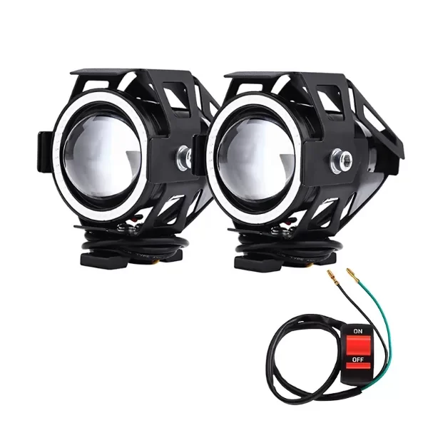 Producto - FARO LED CON OJO DE ANGEL SOPORTE Y TECLA KIT 2 UNIDADES