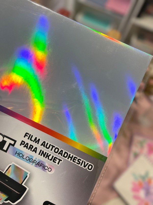 Producto - Papel autoadhesivo holográfico - 1
