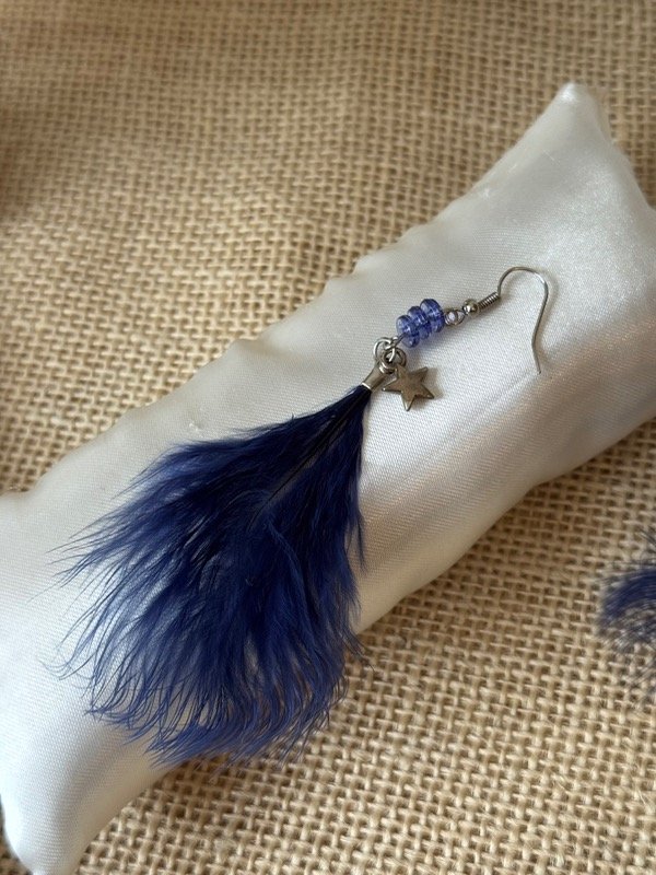 Producto - Aro Pluma Azul