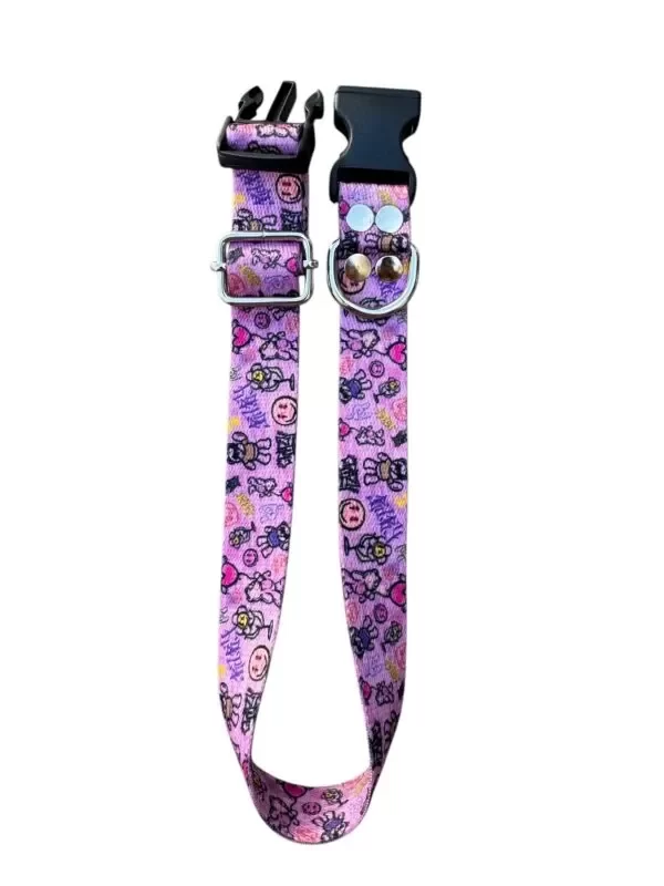 Producto - Collar grafitti rosa M/L