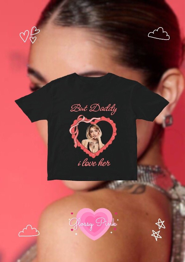 Producto - Baby Tee But Daddy I Love Maria - DTF