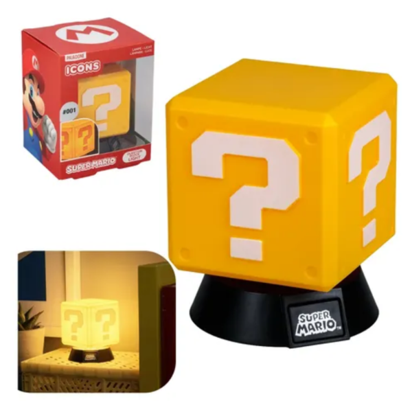 Producto - Super Mario Block Light Paladone Icons