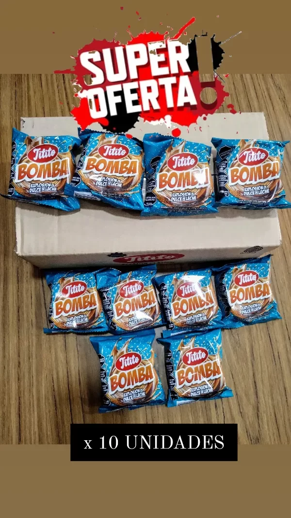 Producto - Alfajor Bomba x 10 unidades (775 la unidad)