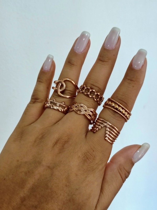 Producto - Anillos rose regulables por Unidad
