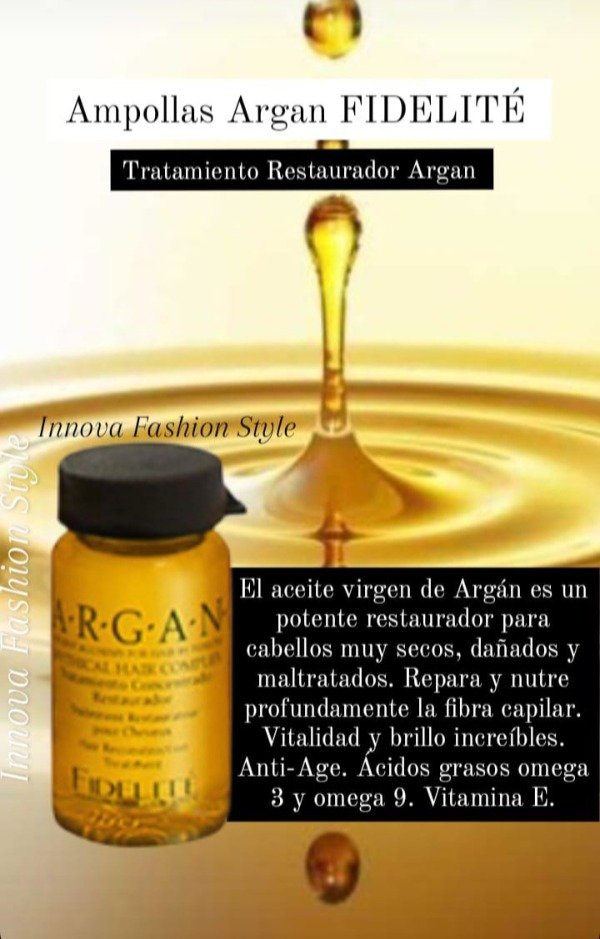 Producto - Ampollas de ARGÁN FIDELITÉ  15ml