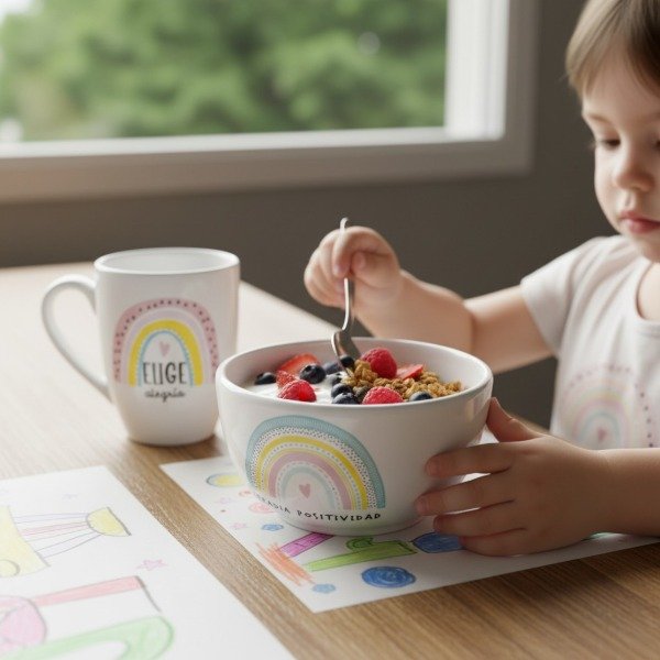 Producto - TAZA BOMBE MAS CUENCO CERAMICA VITRIFICADA VARIOS PERSONAJES - 1