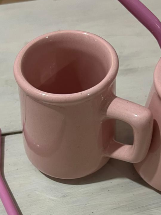 Producto - Mate rosa de cerámica