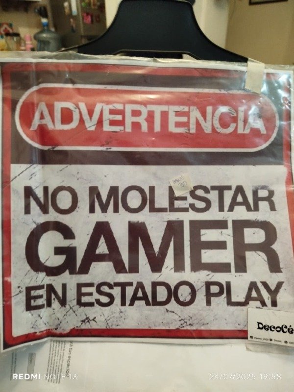Producto - 030 vinilo no molestar