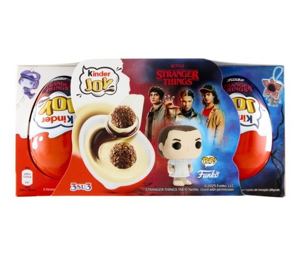 Producto - Kinder Joy Stranger Things Funko x3 UNIDADES