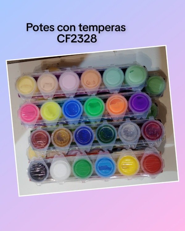 Producto - TEMPERAS  EN POTE - CF2328 - 0