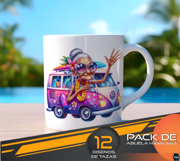 Producto - Abuela hawaiana COD 4641