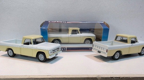 Producto - DODGE D100 1/64 AMARILLA
