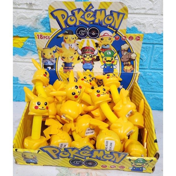 Producto - Tubo estirable anti estrés pikachu pokemon