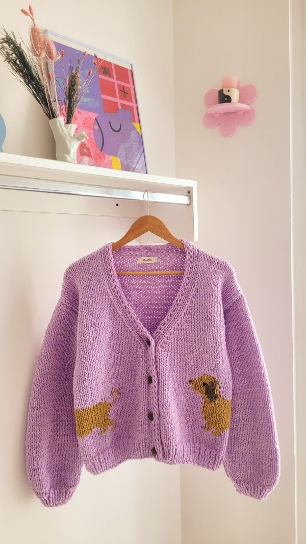 Producto - Cardi Salchi Lila