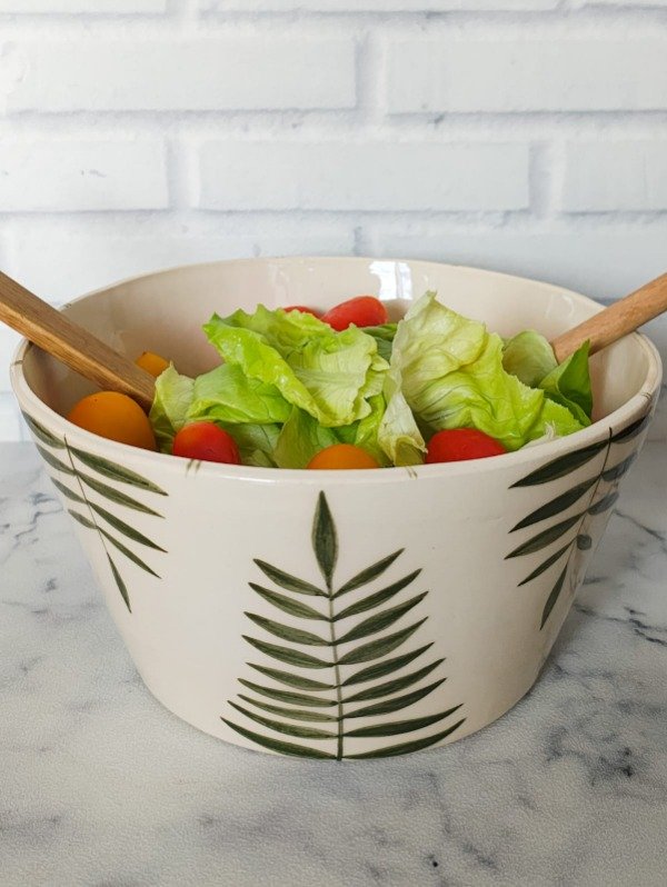 Producto - Ensaladera Cónica Verde