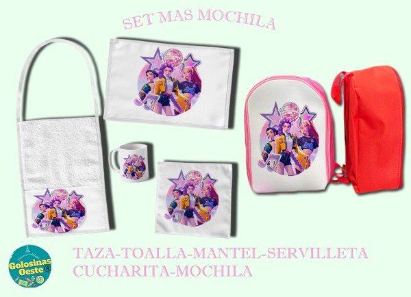 Producto - SET CON MOCHILA