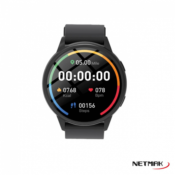 Producto - Smartwatch 1.5" Touch -monitorea actividad fisica, salud y sueño -notificaciones