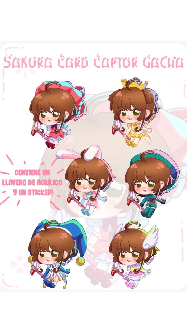 Producto - Sakura Card Captor Ver 1 GACHA