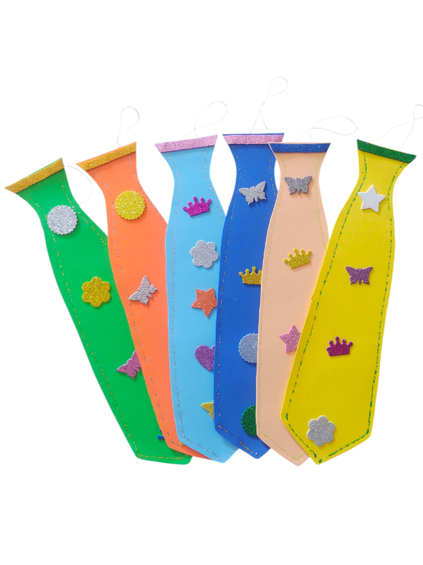 Producto - Corbata de Goma Eva x u