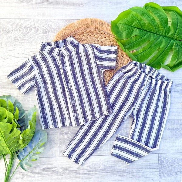 Producto - CONJUNTO ELIAS NEGRO (CAMISA + PANTALÓN)