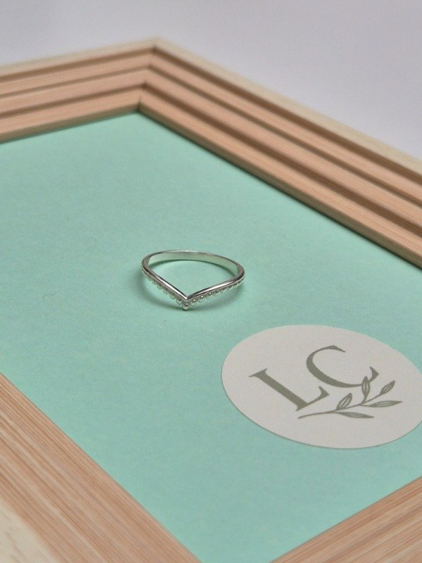 Producto - Anillo Tiara Plata