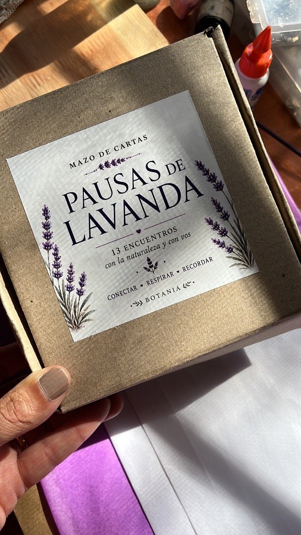 Producto - Mazo de cartas Pausa de Lavanda - 0