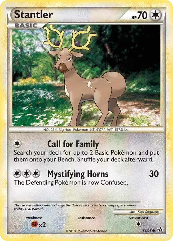 Producto - Stantler 64/95 HeartGold and SoulSilver: Unleashed
